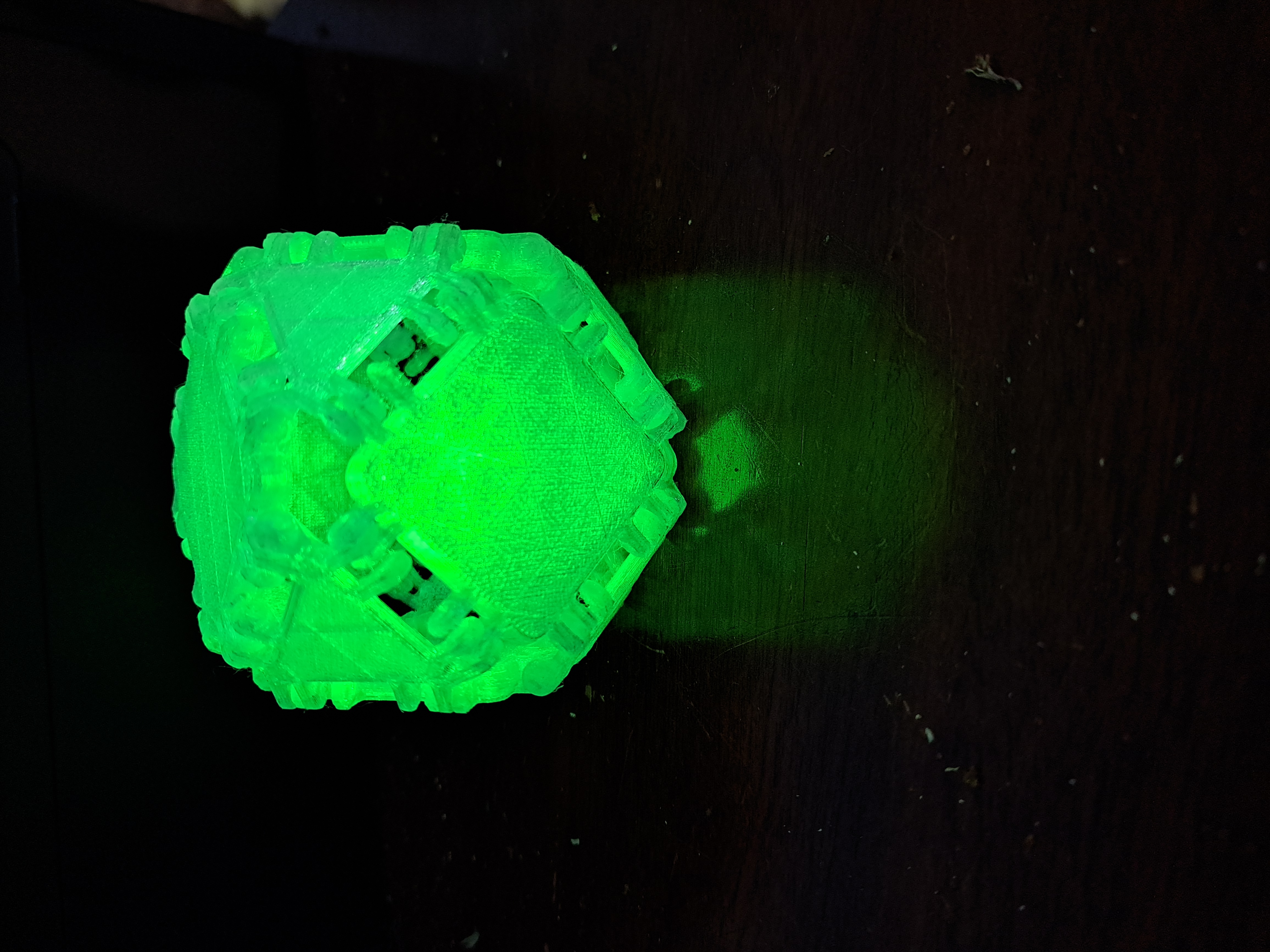 Miniatura 4 do modelo 3D Polyhedron Globe