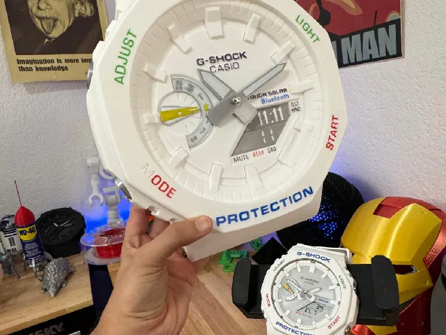 Mega Casio G-Shock Wall Clock