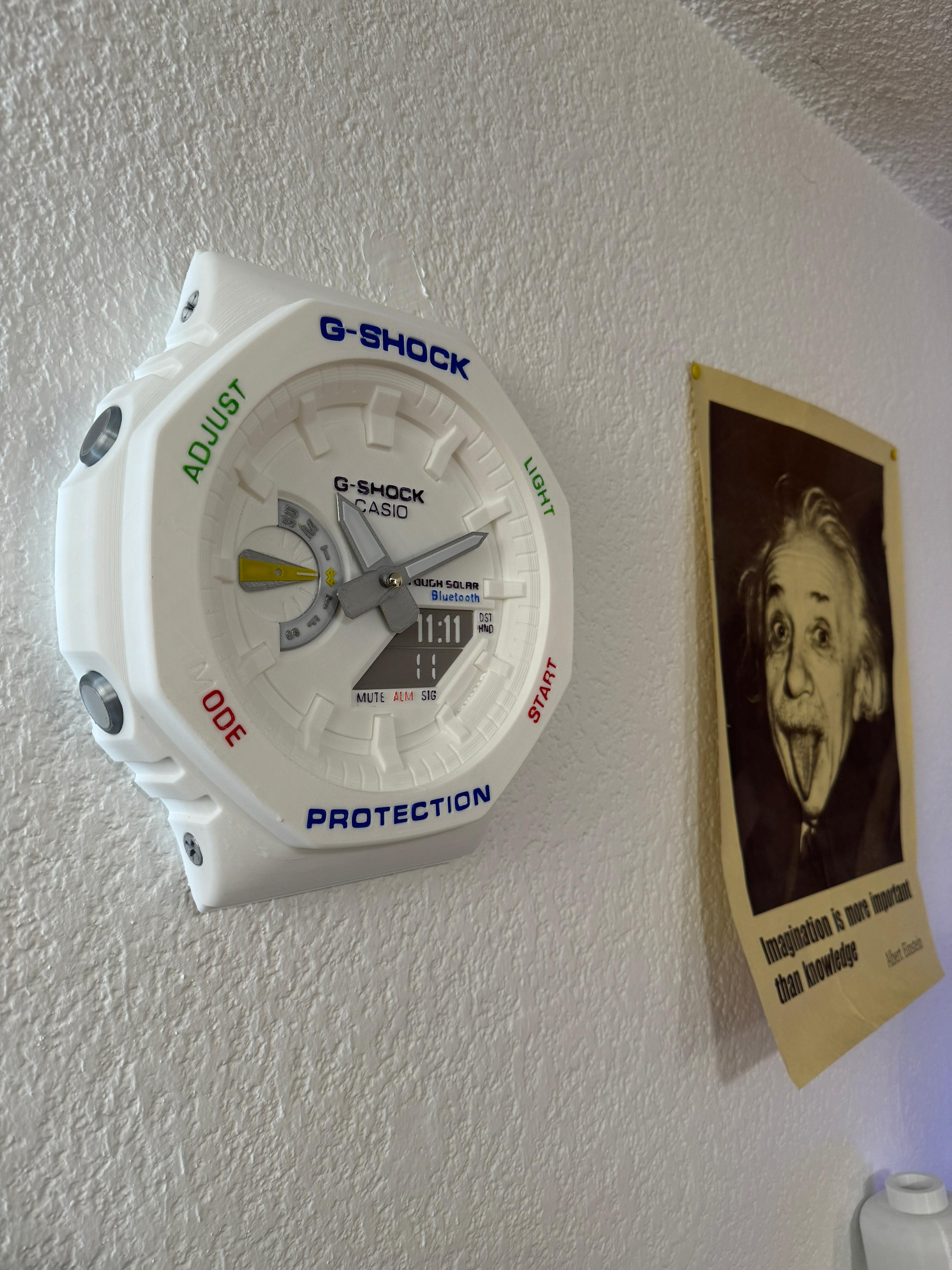Miniatura 4 do modelo 3D Mega Casio G-Shock Wall Clock