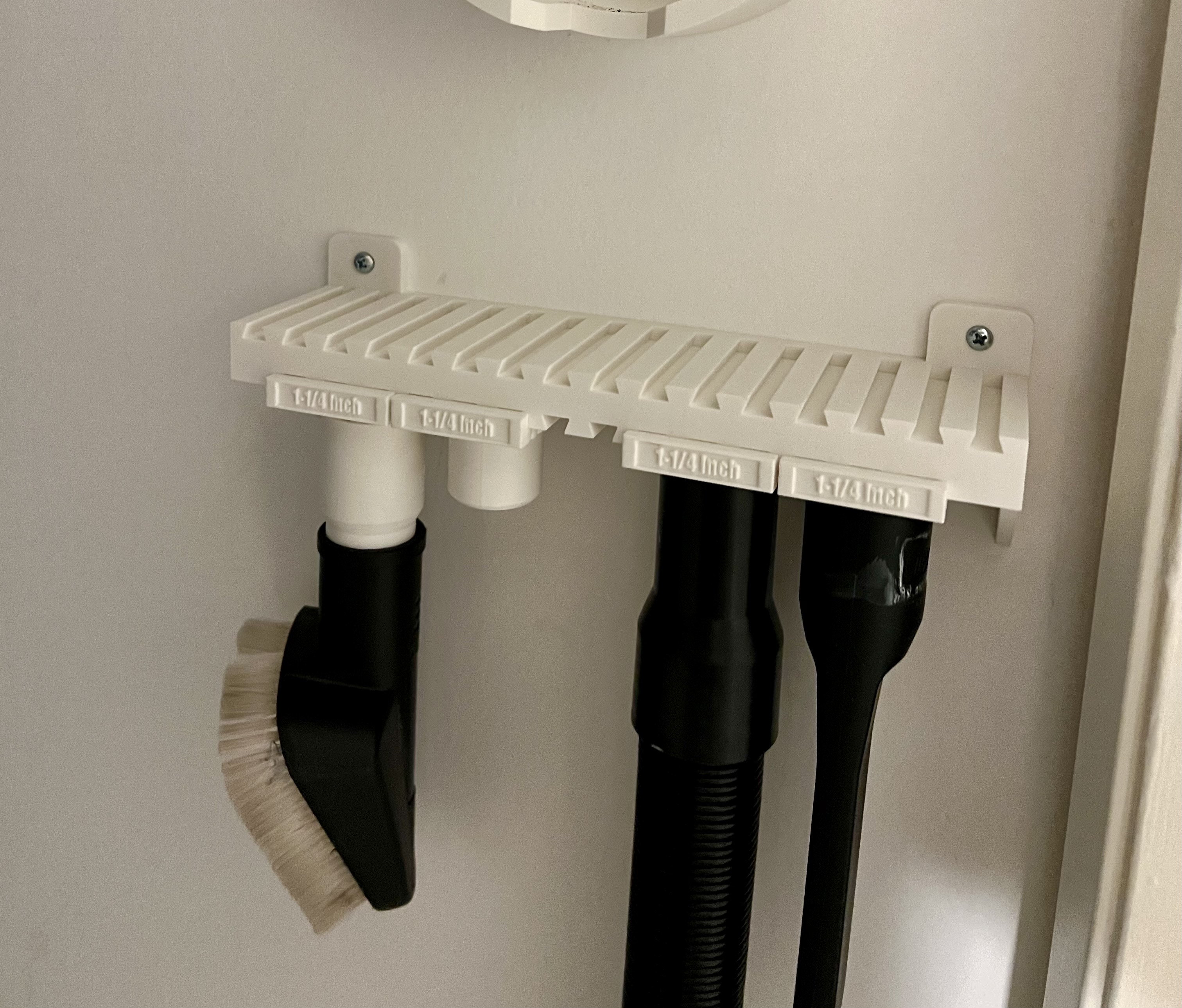 Vacuum Attachment Organizer Mount (Adjustable and Adaptable)