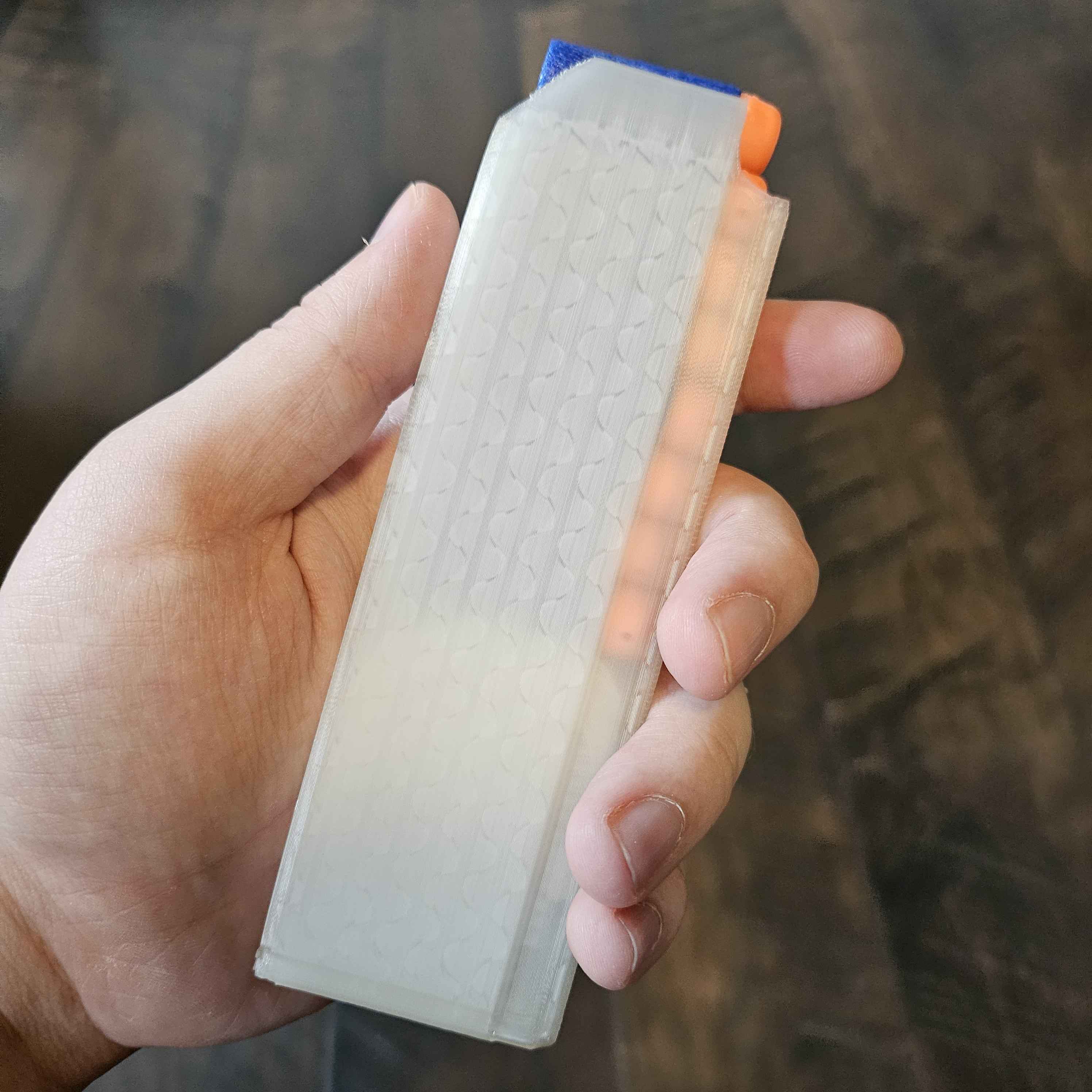 Sure.t Nerf Mod Talon Mag - Fully Printable - Quick Assemble/Disassemble