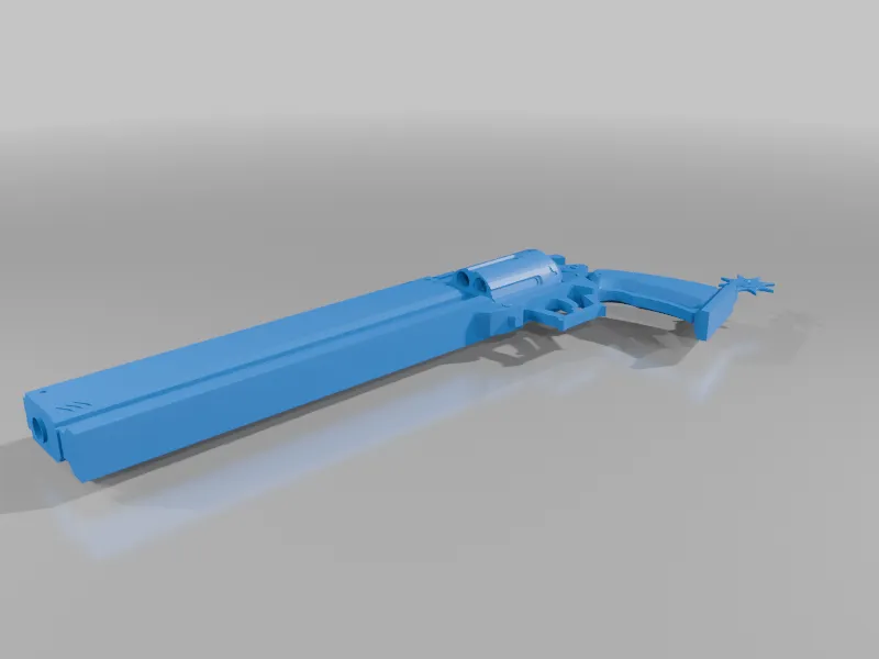 Billy Kid's Revolver Zenless zone zero by ReProps | Download