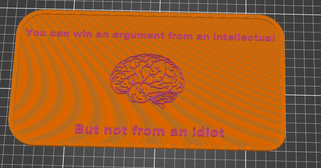 Intellectual sign