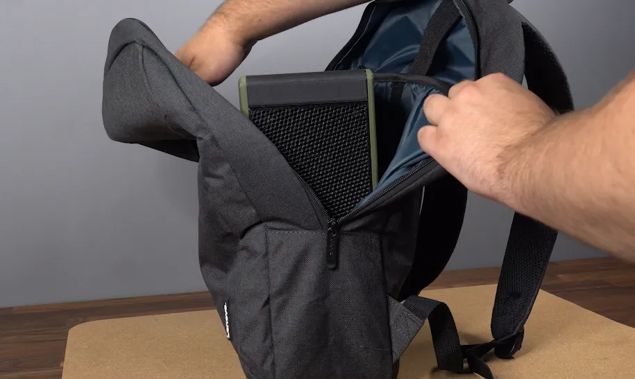 backpack for mini itx computers Backpack-friendly ITX gaming PC case (incl. 180mm printbed version) by  makerunit | Download STL model