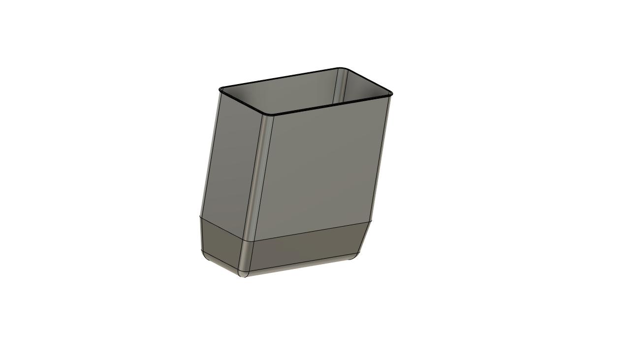 Miniatura 2 do modelo 3D Paper bin