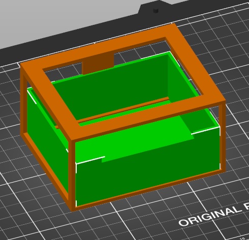 hanging drawer under the shelf