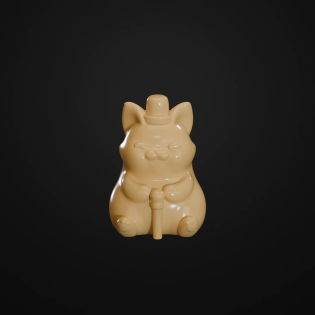 Monopoly Kitty Tokens by Ketsuryh | Download free STL model ...