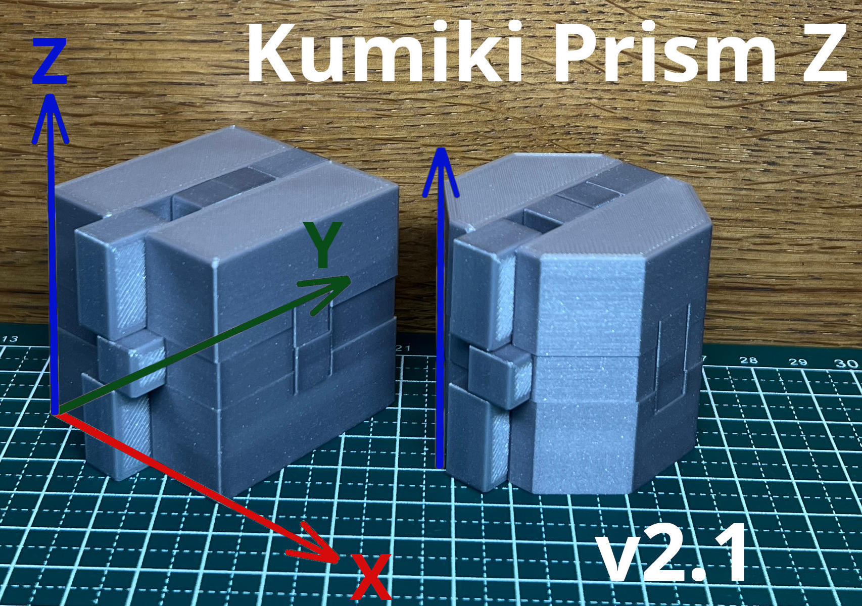 Kumiki cube - prism  Z