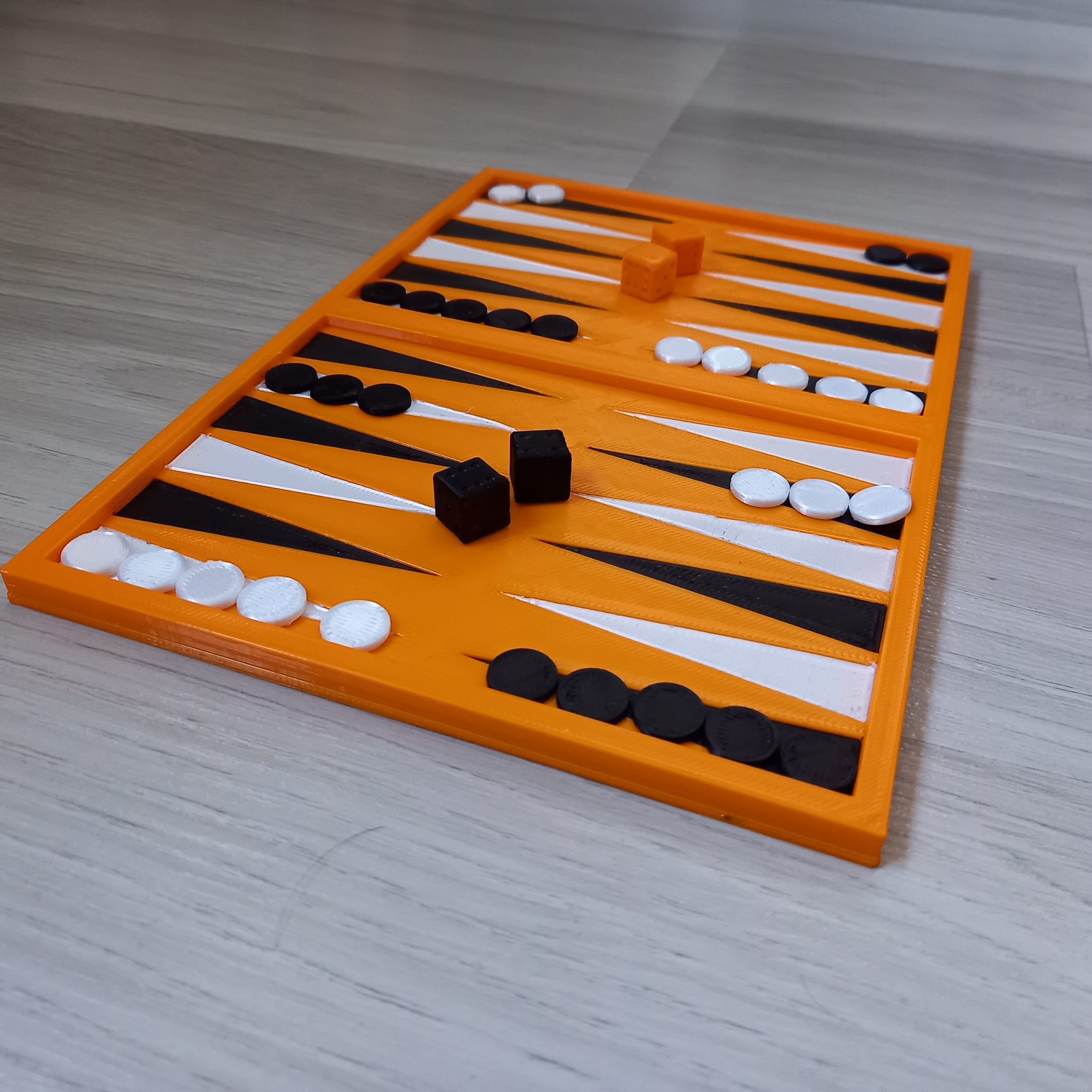 Miniatura 2 do modelo 3D Backgammon complete set