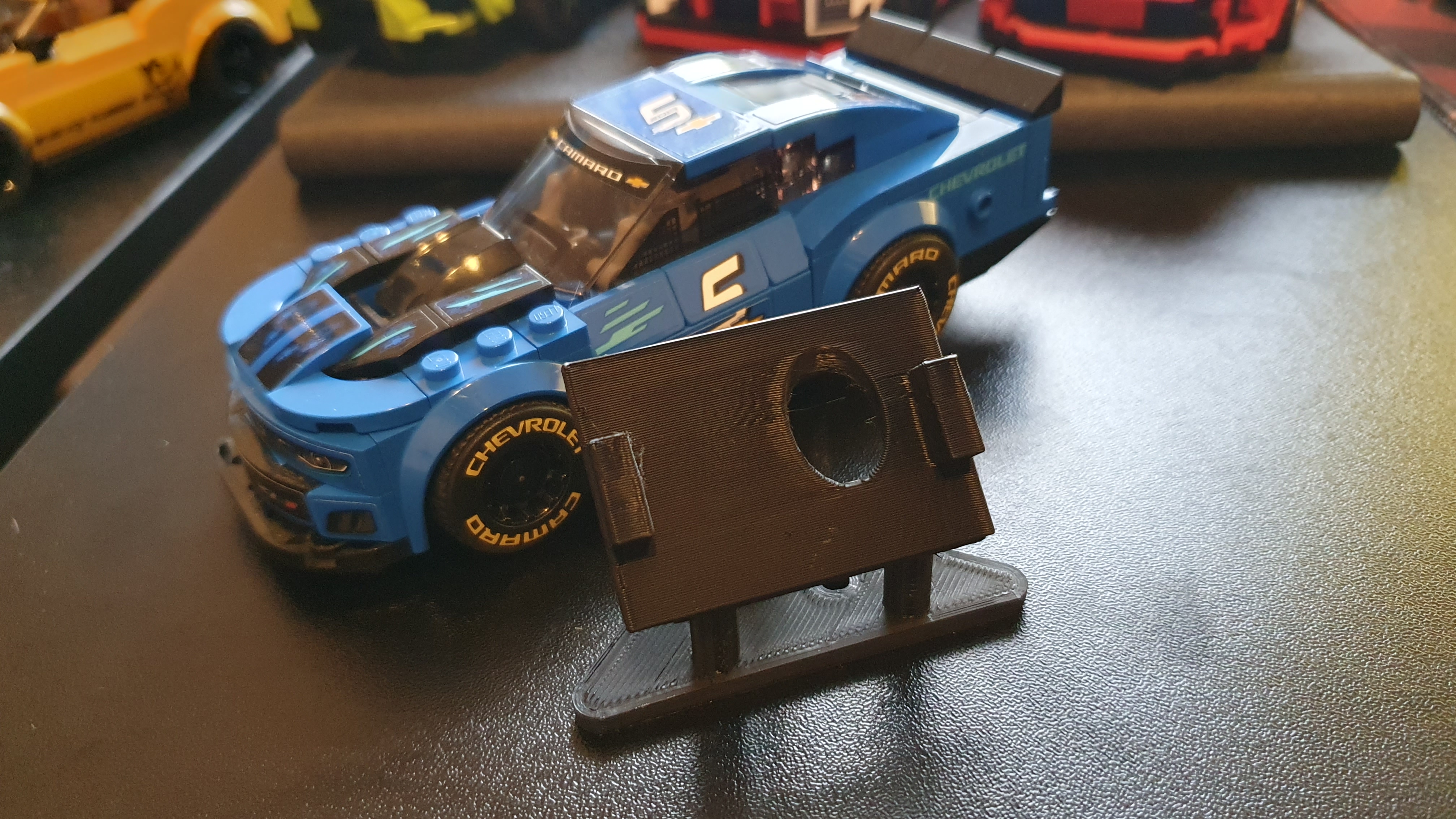 Lego Speed Champions Wall Mount With Holes reduced surface