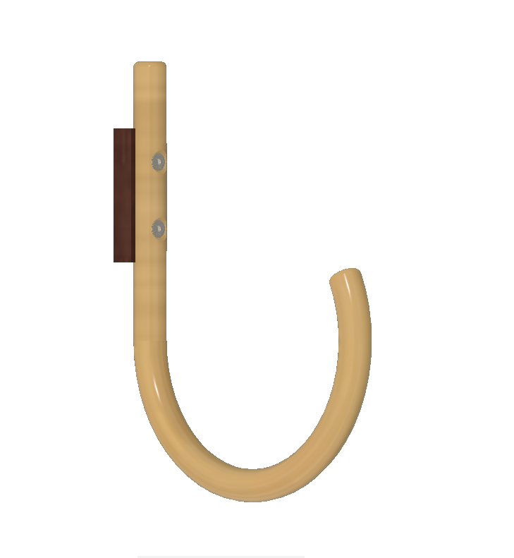 Coat hook by 3D Rejsen | Download free STL model | Printables.com