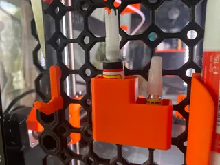 Multiboard super glue tube holder