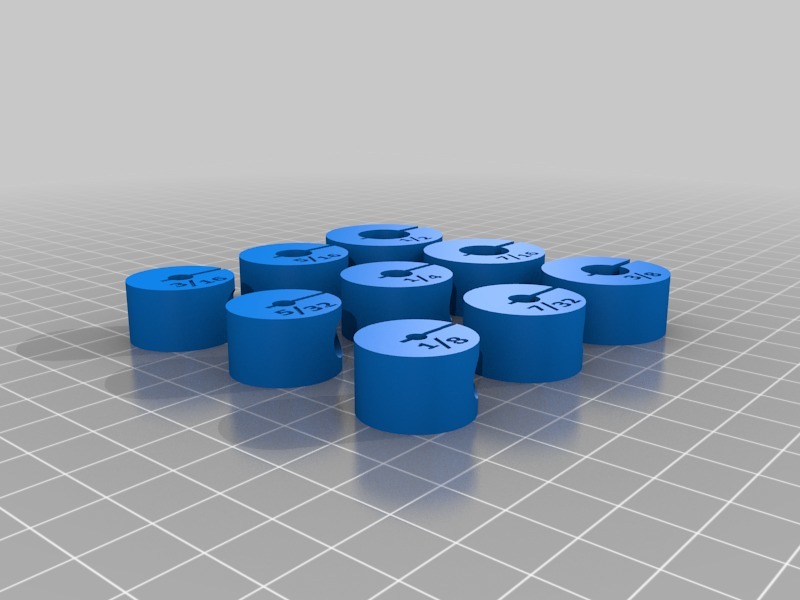 Miniatura 6 do modelo 3D Parametric drill depth stop