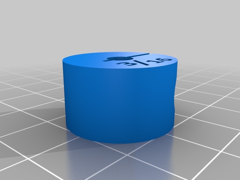 Miniatura 21 do modelo 3D Parametric drill depth stop