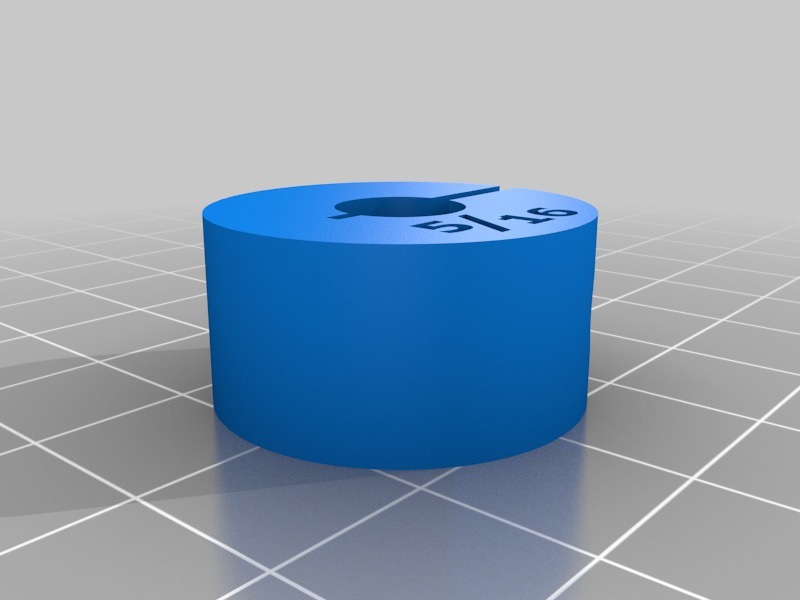 Miniatura 25 do modelo 3D Parametric drill depth stop