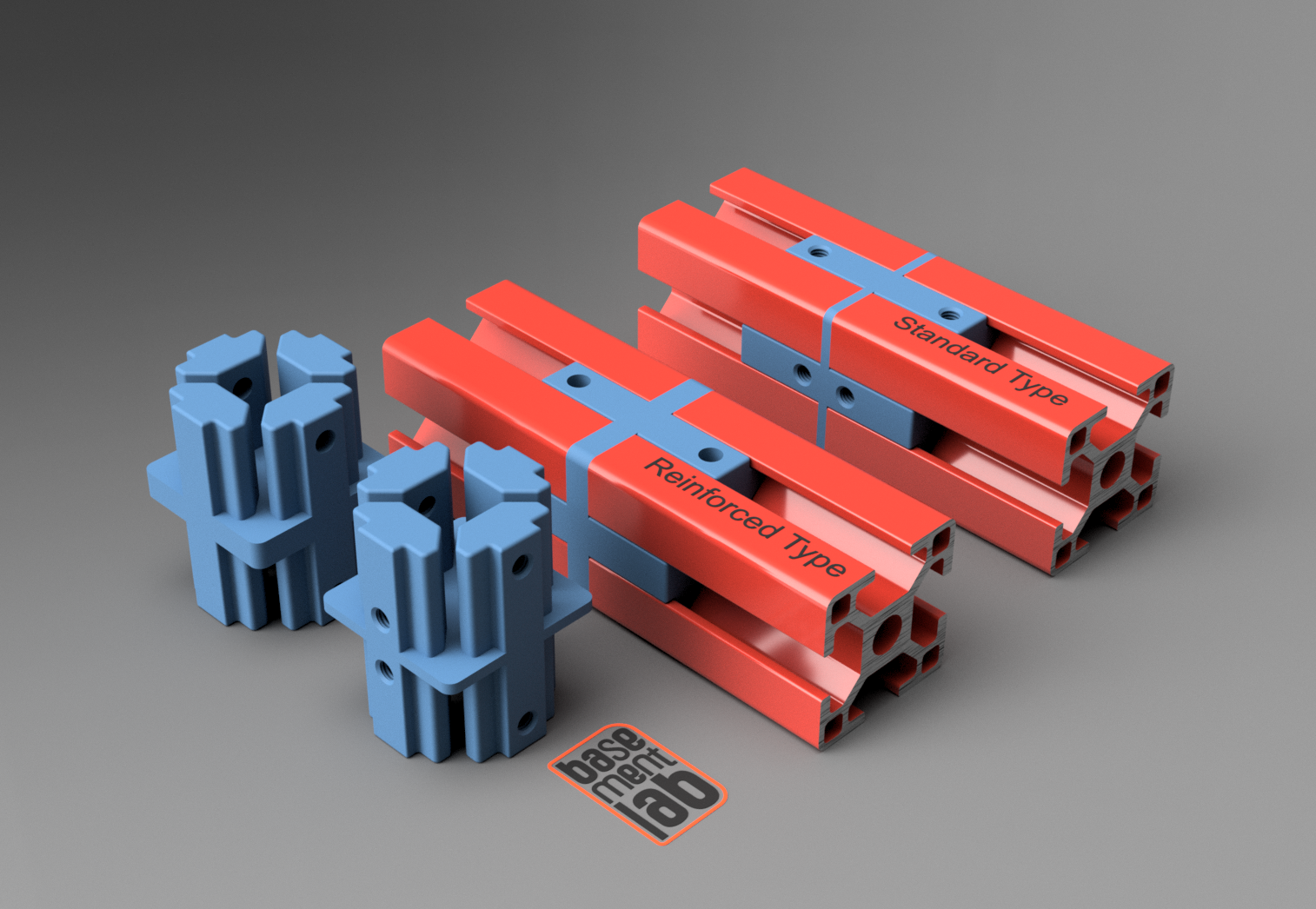 3030 Linear Connector for Tslot Aluminium Profile M4 Thread