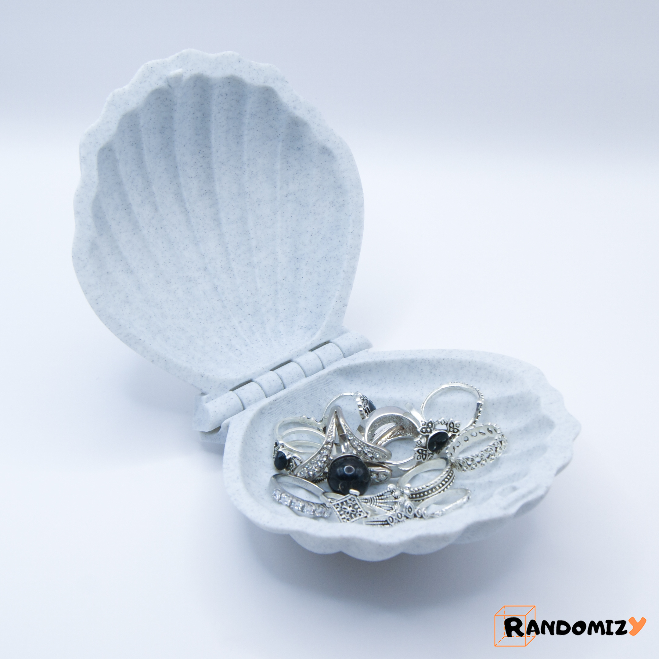 Seashell Shaped Box (Snap)