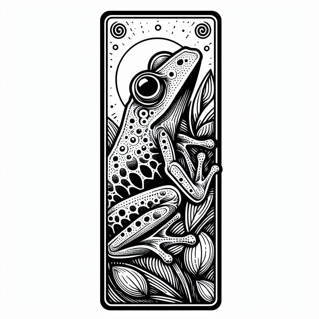 Bookmark - Frog