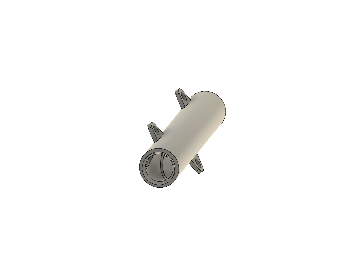 Replacement Nerf Pro Sender Barrel with PCAR.