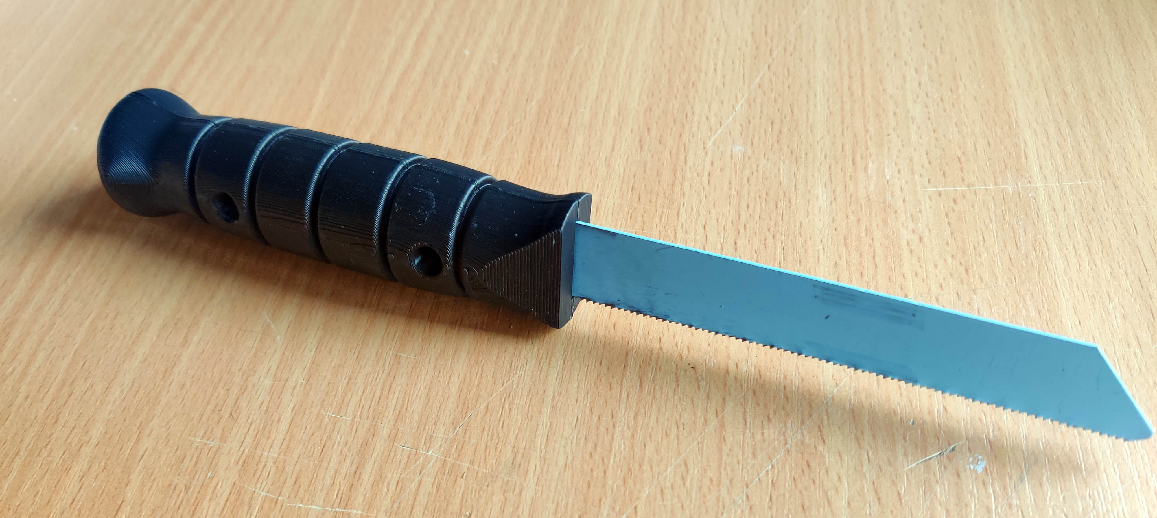 Reciprocating saw blade Handle by Maciey Download free STL model