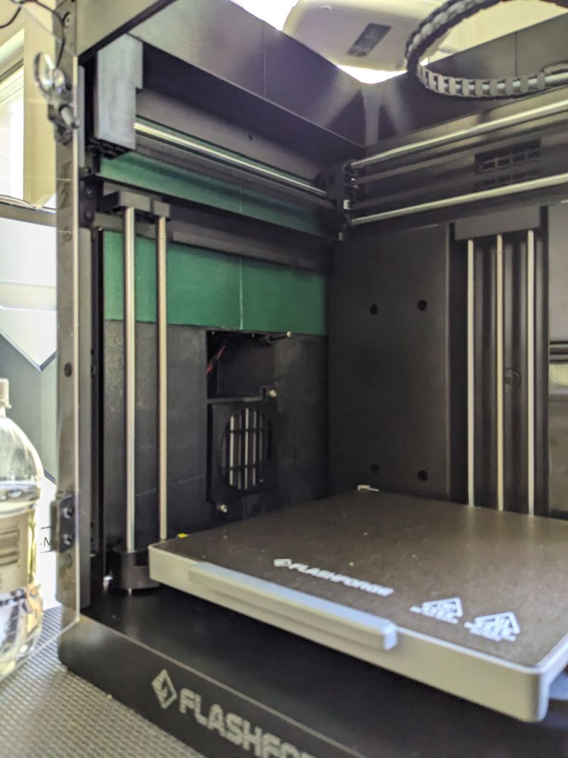 4 Panel Heater Wall for Flashforge Adventurer 5m DIY Enclosure