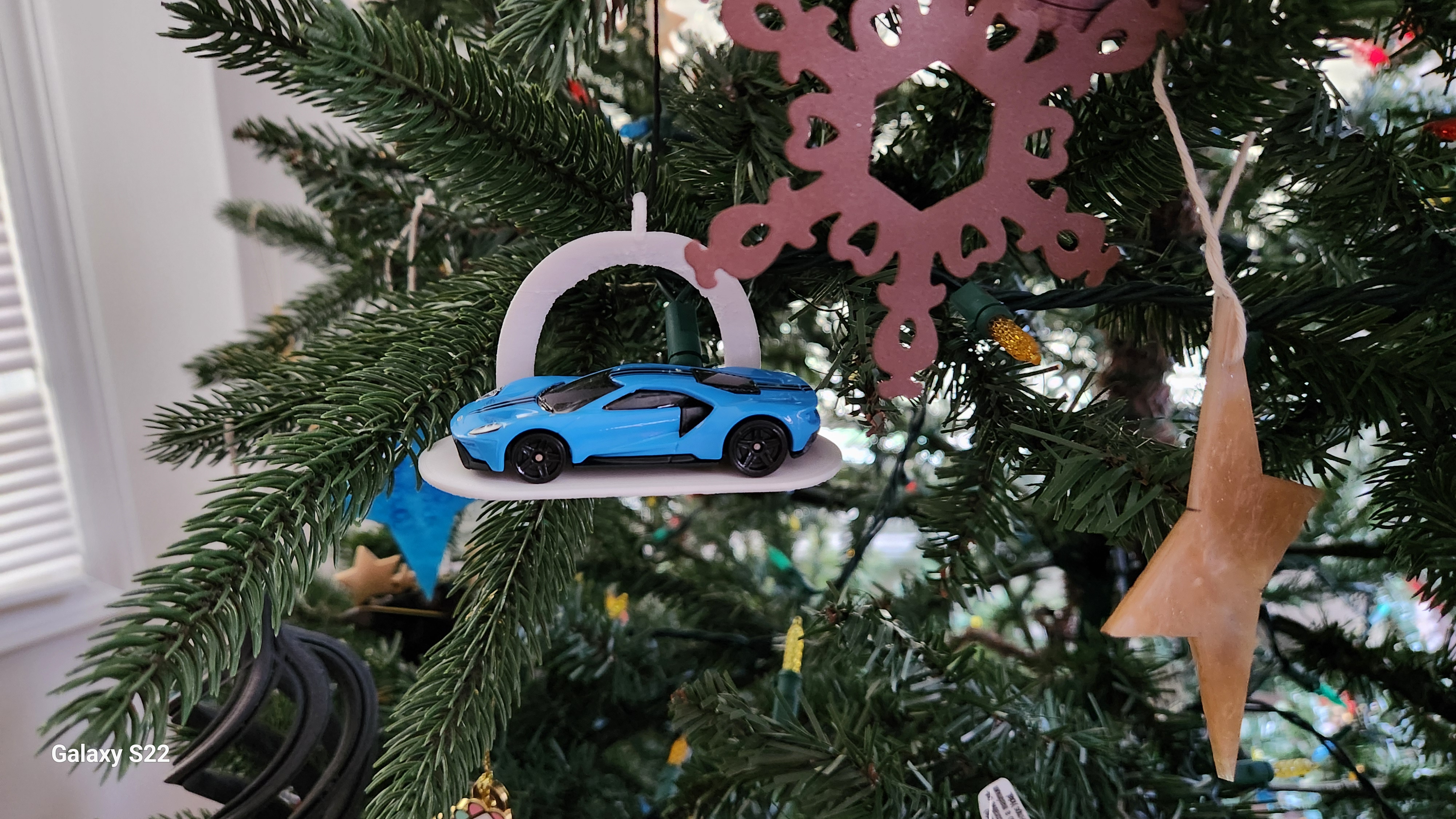Hot Wheels Hanging Ornament