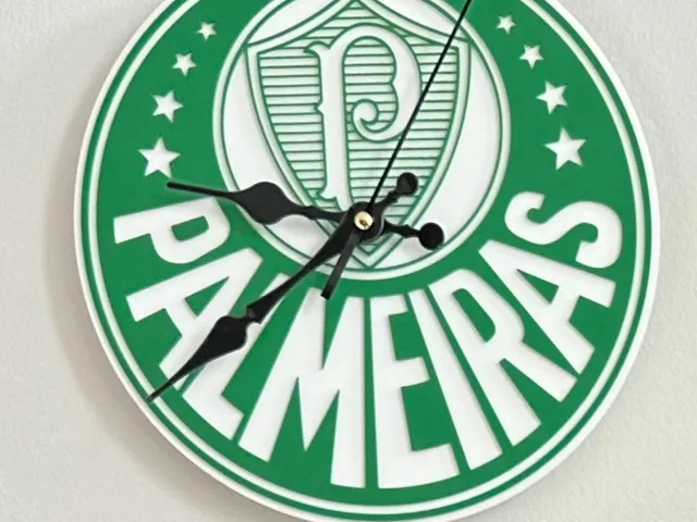 Palmeiras wall clock (relógio de parede)