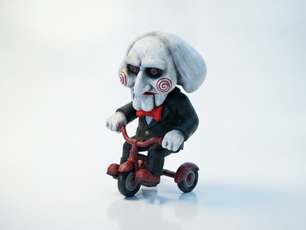 Billy Puppet Horror Movie Figurine 3D Printable