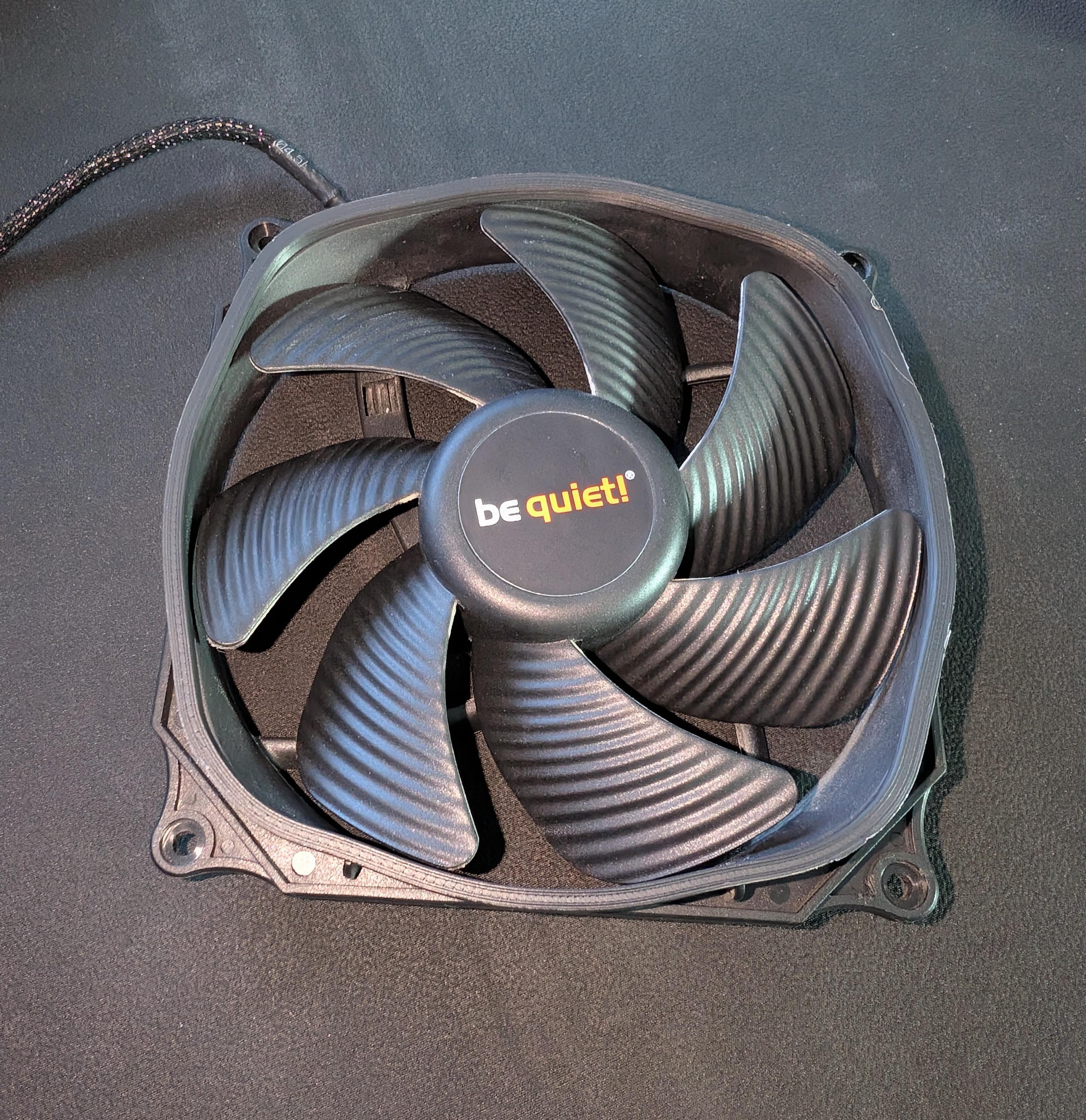 dark rock pro 4 be quiet 120mm fan spacer