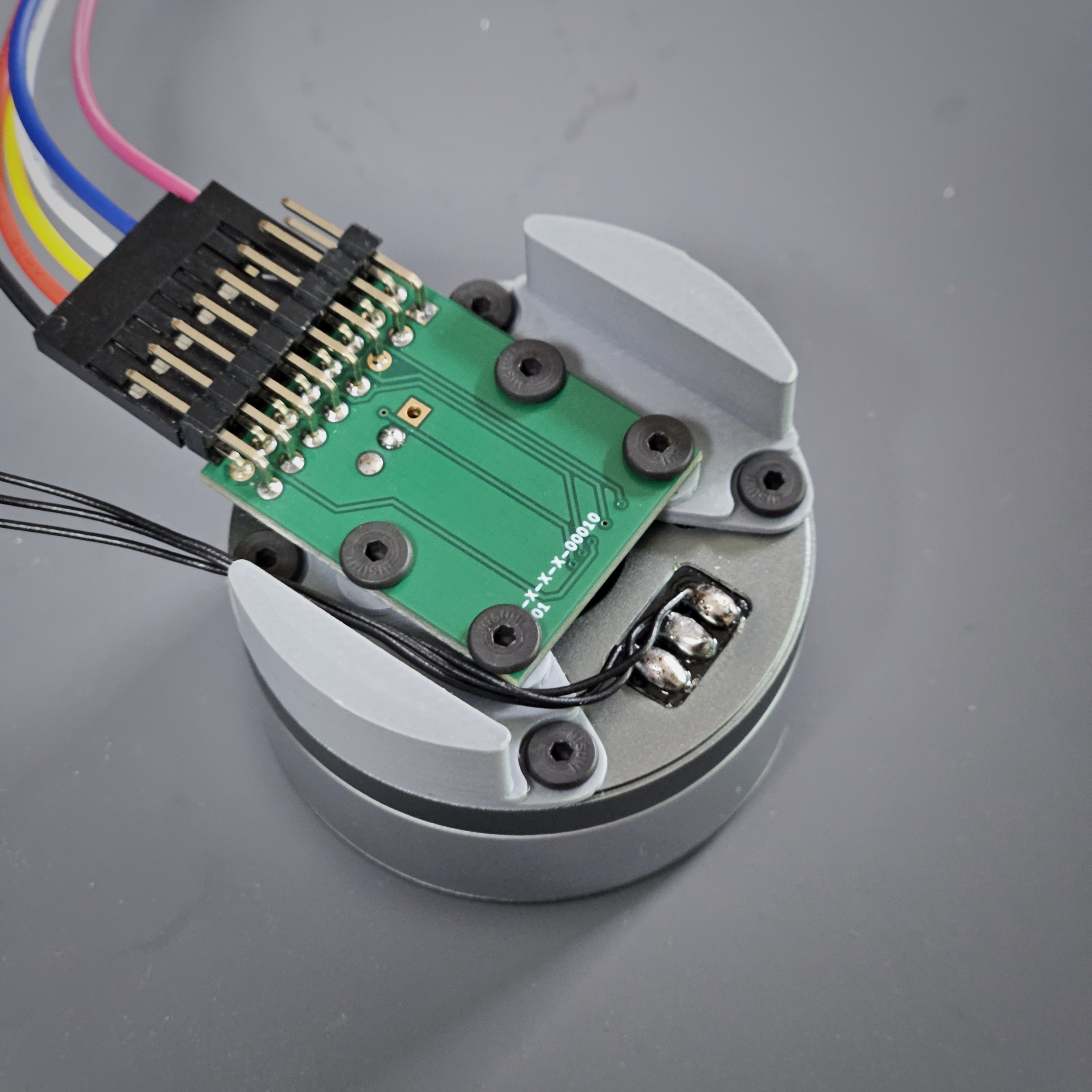 AS5047P Encoder Mount for a GL35 BLDC Motor (Parameterized)