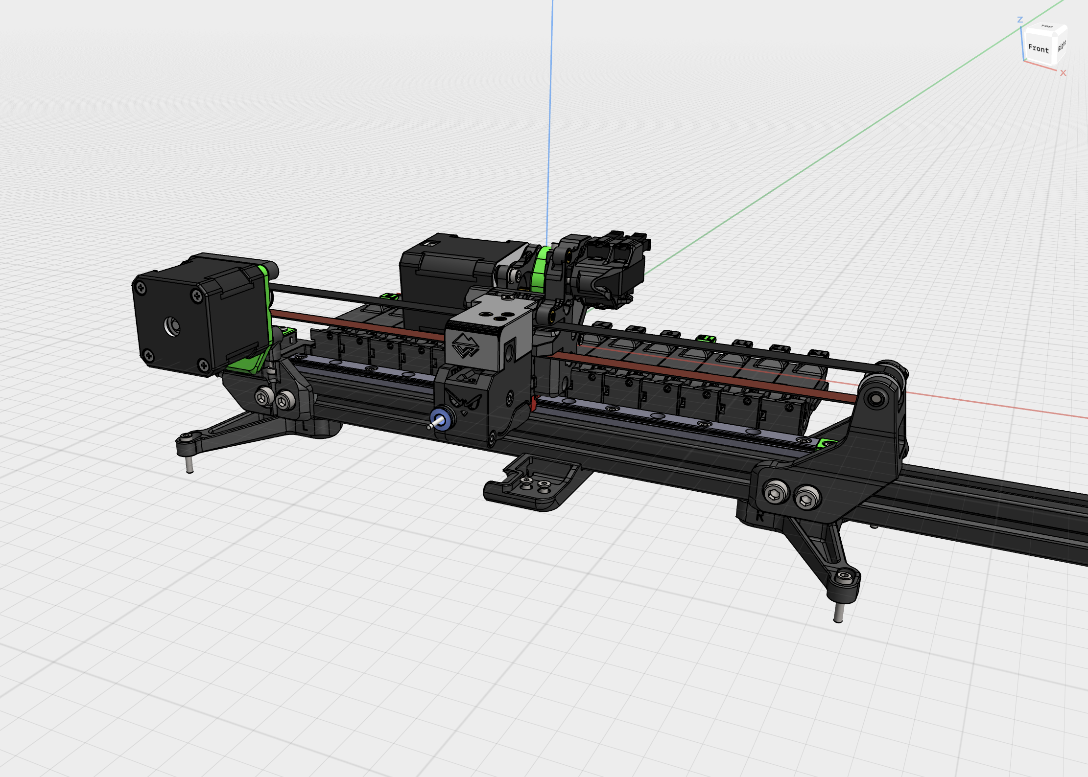 TradRack MMU + Binky + Filament Cutter + User Mods CAD Model