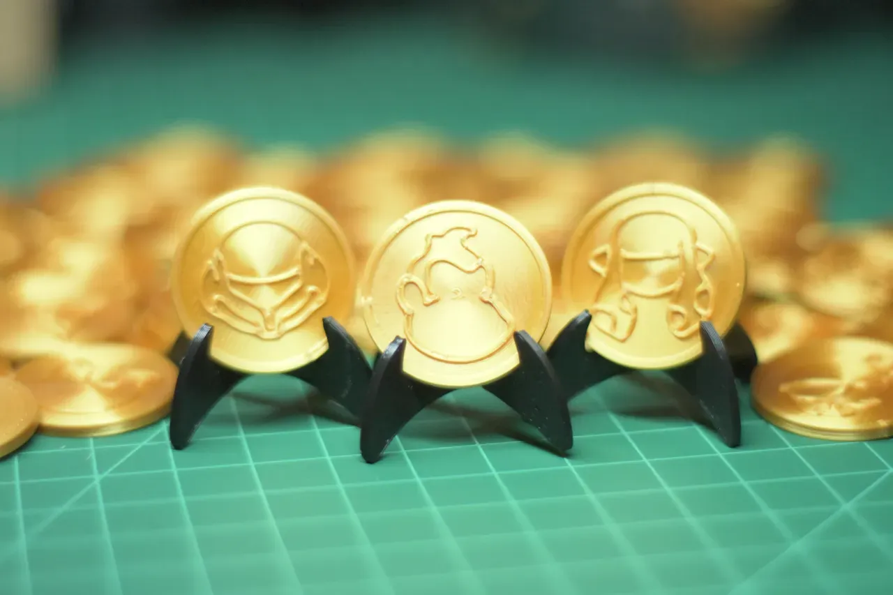 Amiibo Coin Stand by DJSmarty Download free STL model Printables com