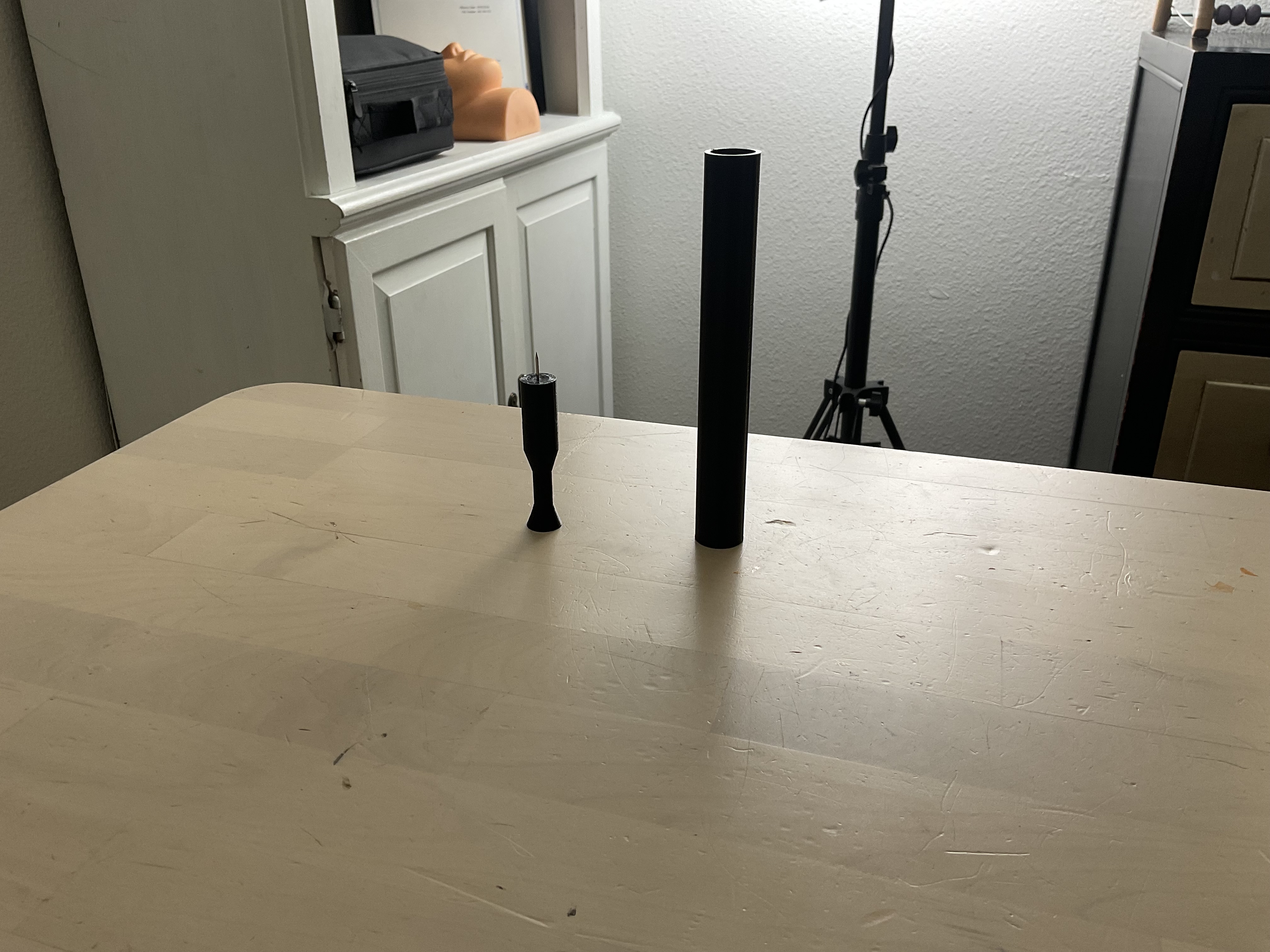 Blow dart from tac/pushpin