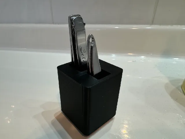 Nail clipper holder
