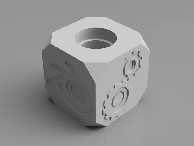 Blender Calibration Cube