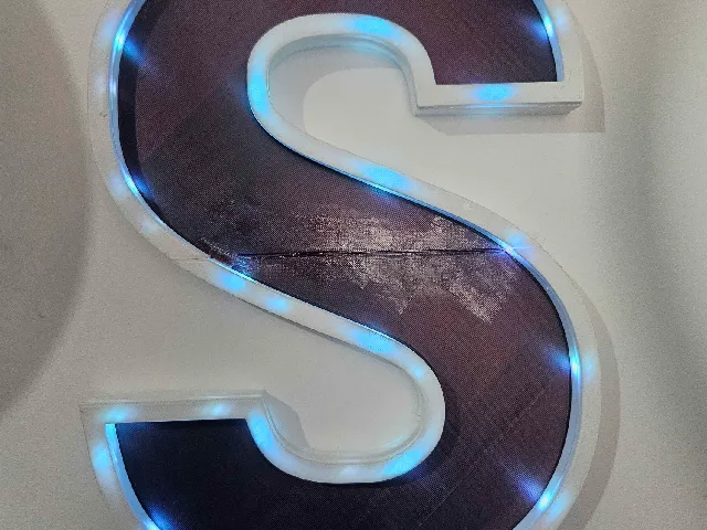 logo pour ruban led en S