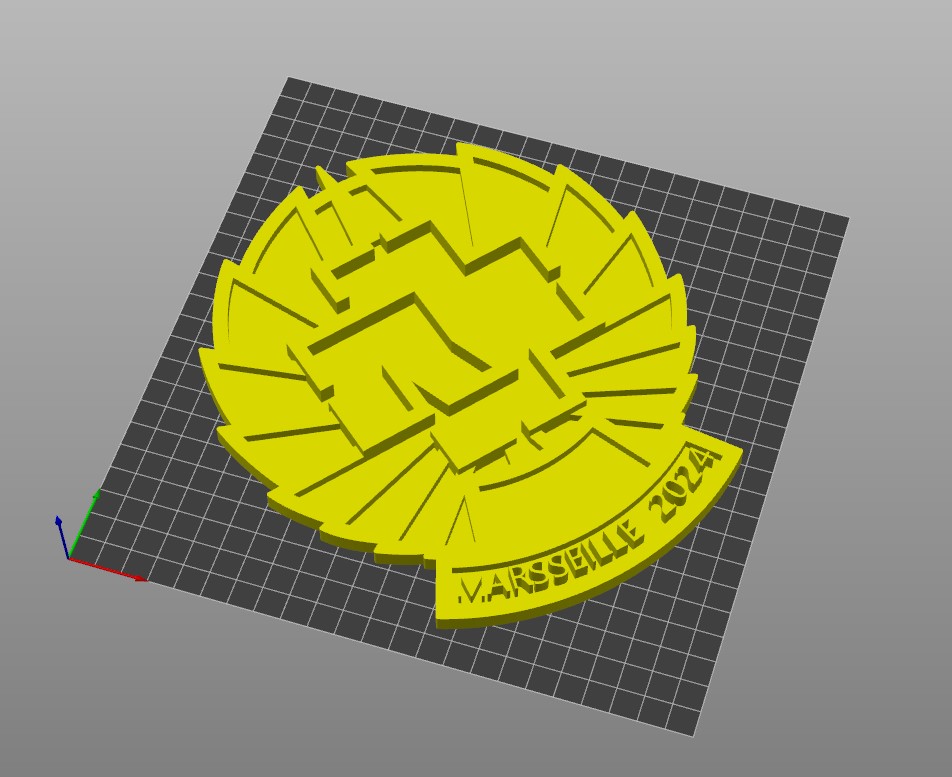 Rammstein Tour 2024 decorative plate (remix)