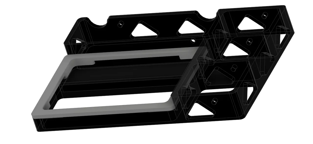 2.5 to 3.5 in HDD Adapter by onus, Download free STL model