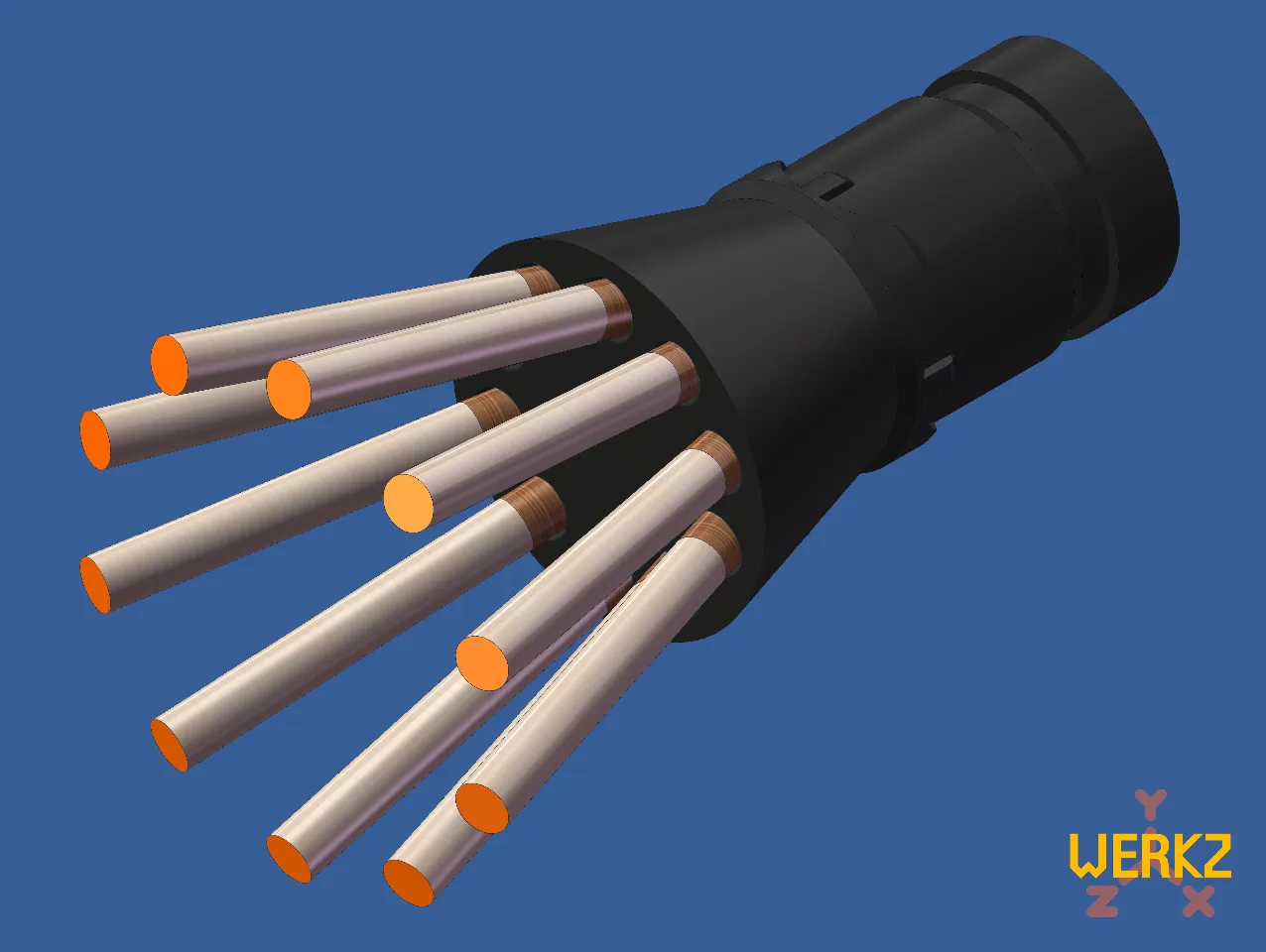 10 Cigarettes Dyson V6 Adapter by XYZWERKZ | Download free STL model
