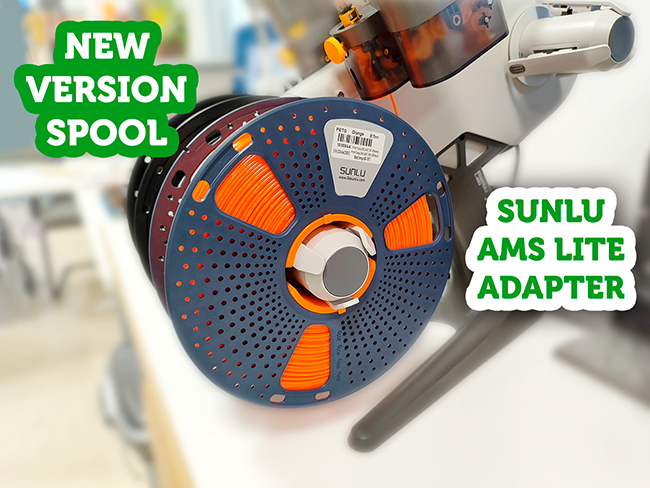 Sunlu AMS lite adapter NEW VERSION SPOOL