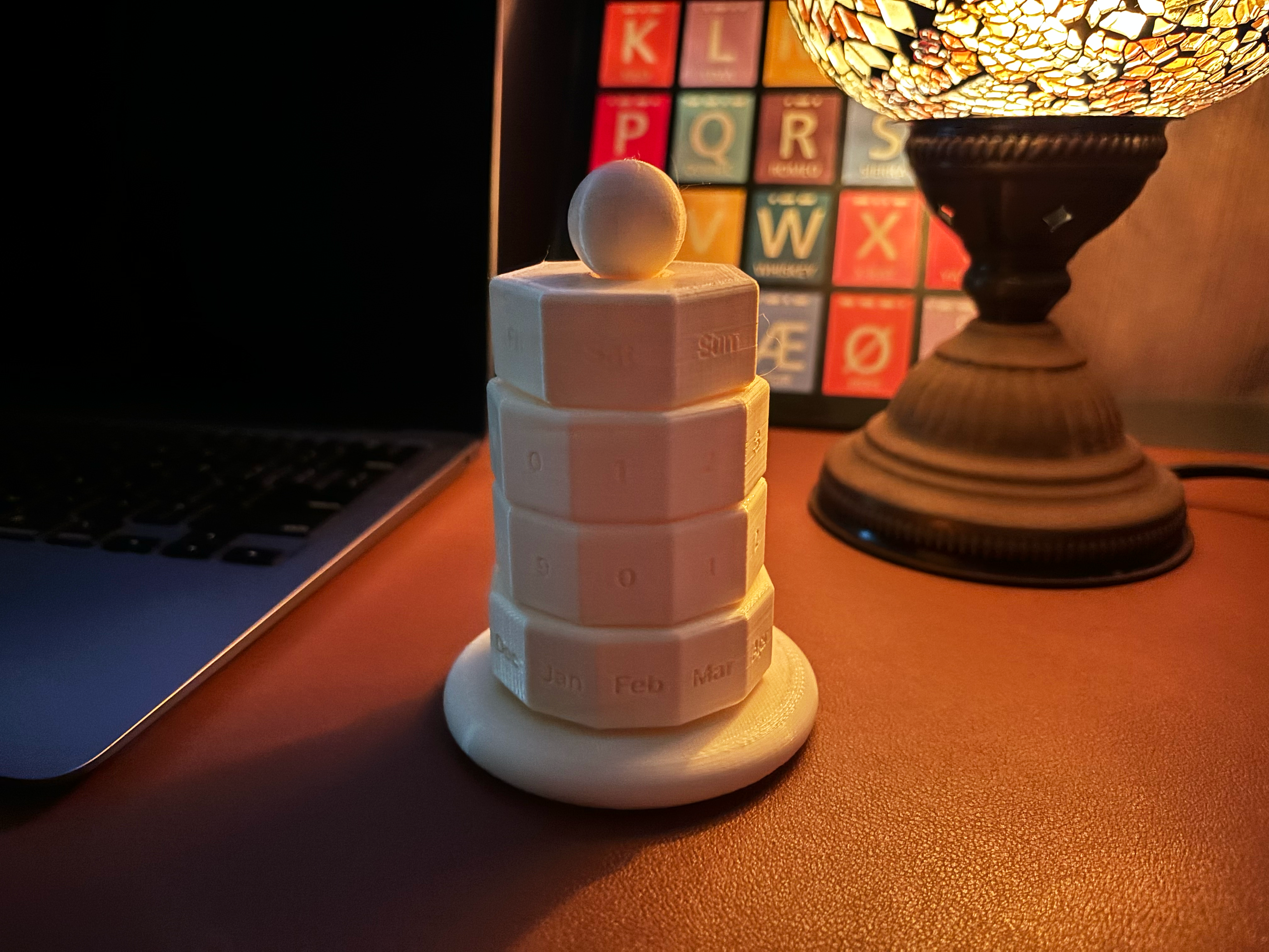 Miniatura 5 do modelo 3D Infinity Calendar