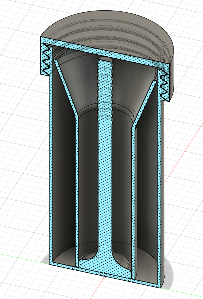 PVA filler with transportation tube