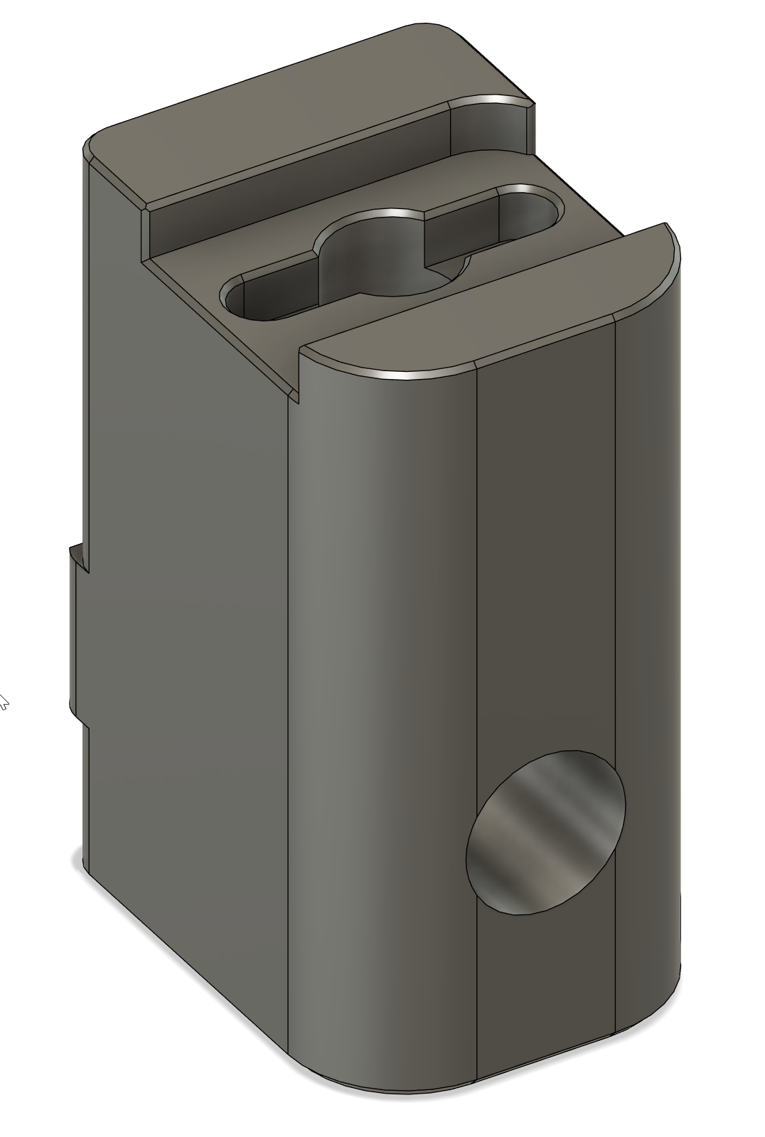 X1C style nozzle wiper MOD for Voron for Kinematic bed