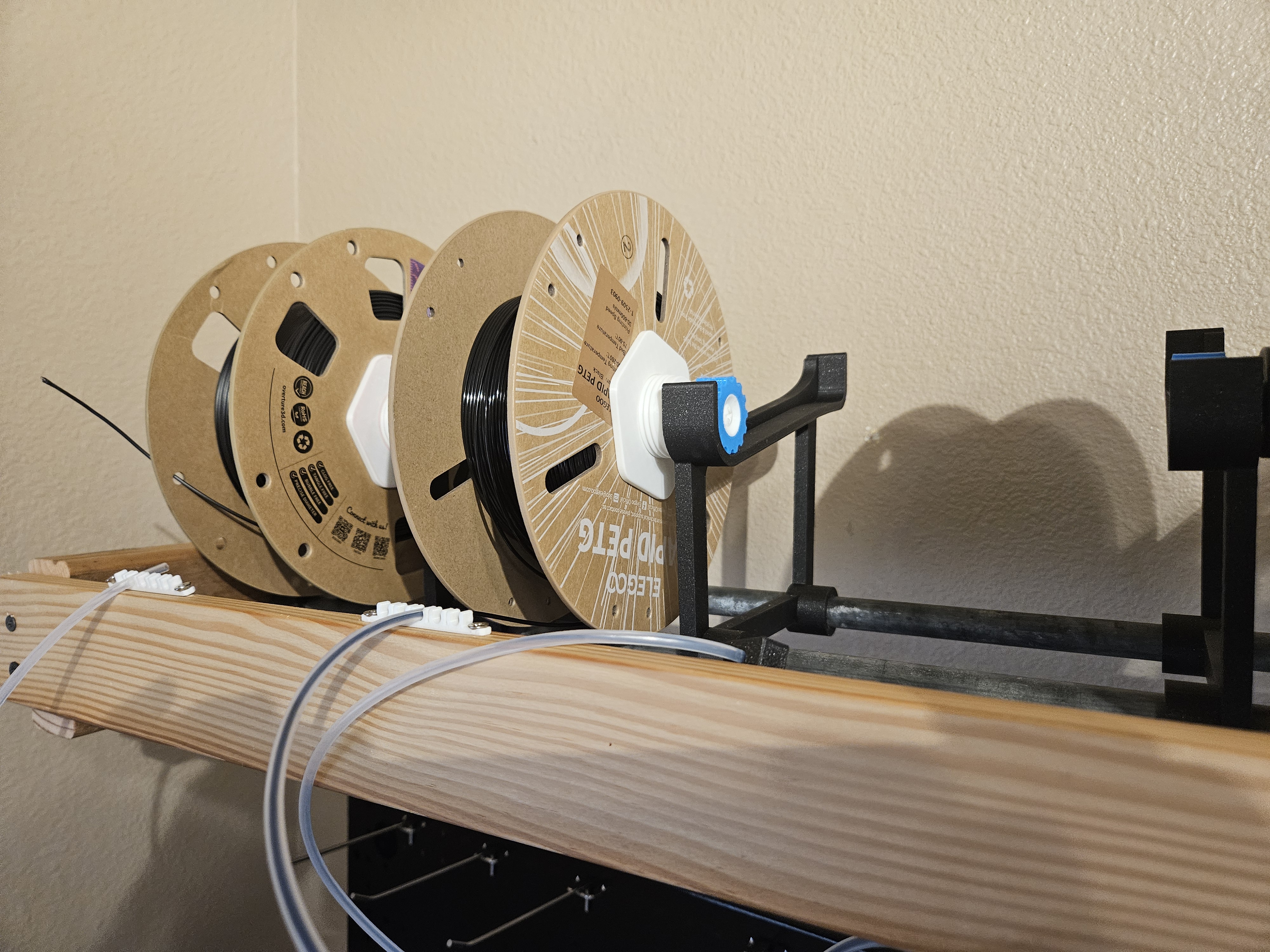 Reprack compatible gravity filament rewinder for MMU 3D model thumbnail