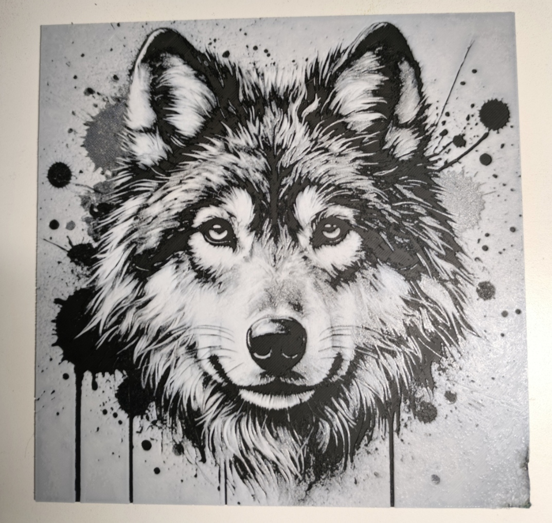 Wolf - HueForge