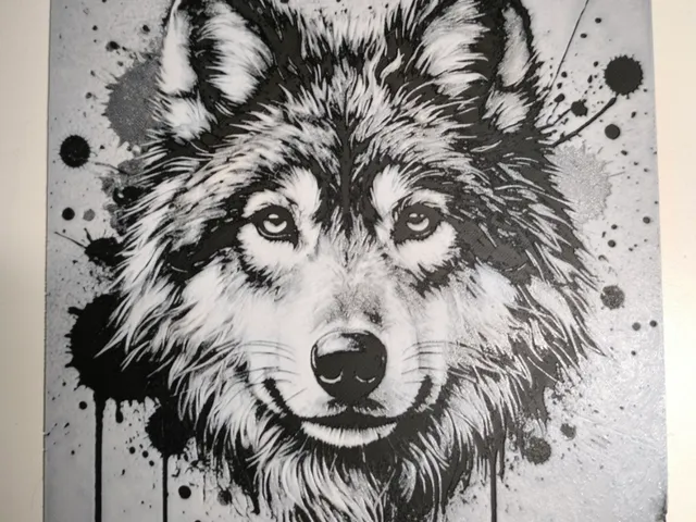 Wolf - HueForge