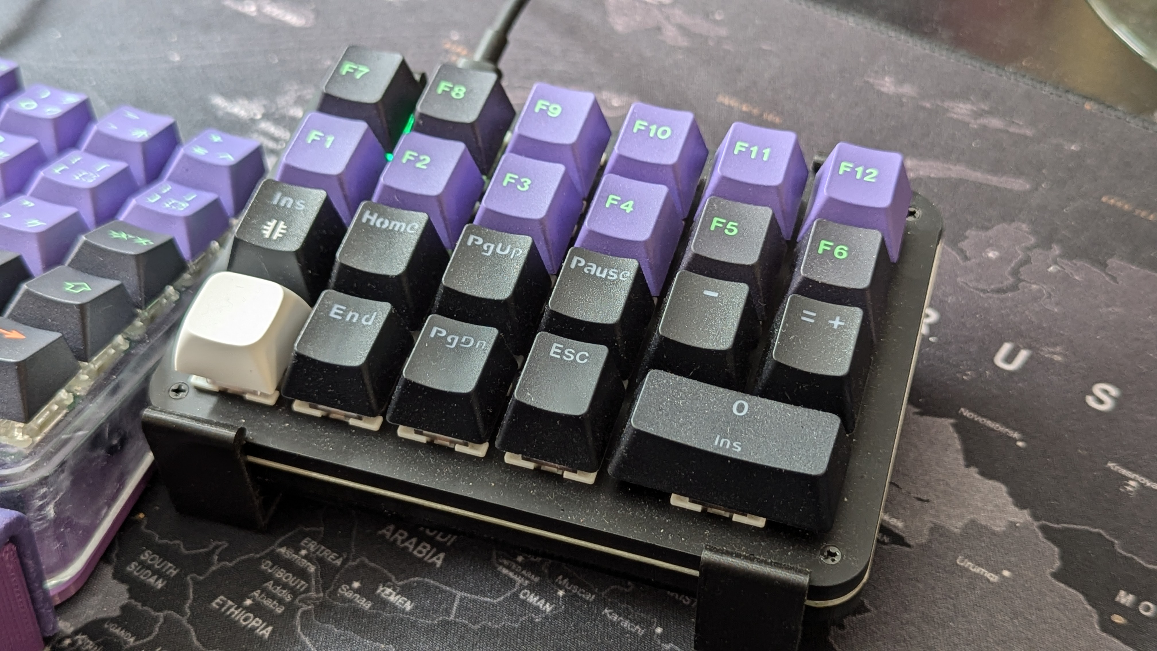 Keyboard Macropad Tilting Stand (parametric)
