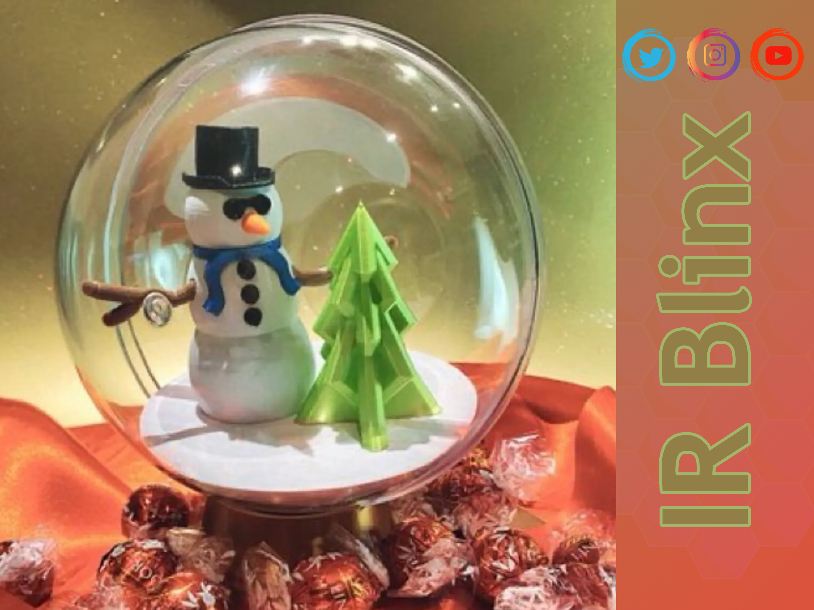 Mr Snow Snowglobe