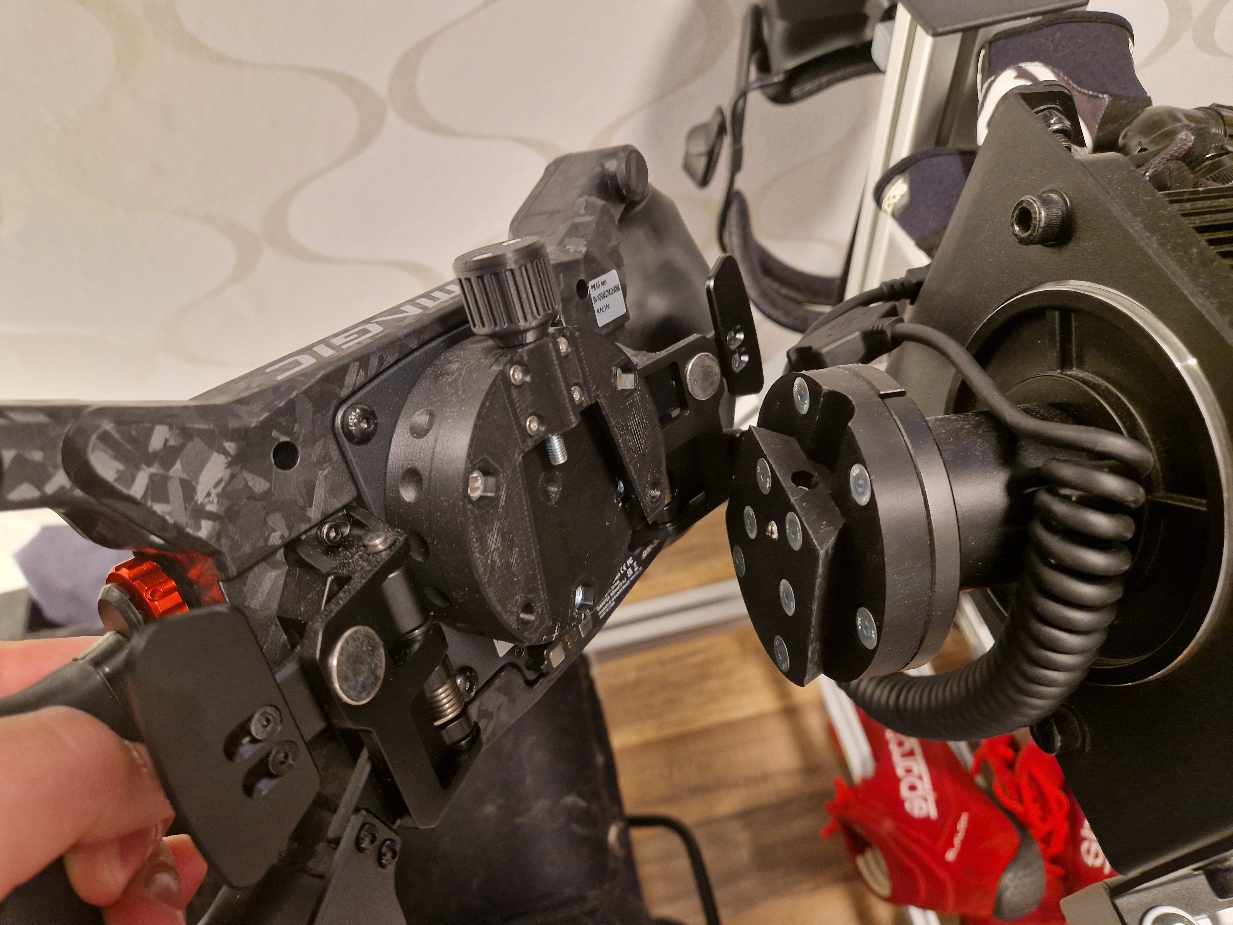 Printable Simracing Quick-Release for DD (70/53mm PCD)