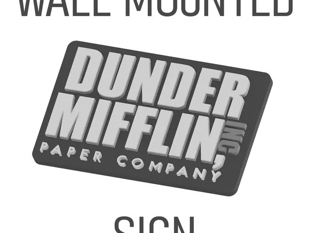 Dunder Mifflin Sign from The Office (wall mounted)